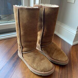 Sheepskin Size 6 Ugg like Tan Boots - Great Quality! - Sweet Soul